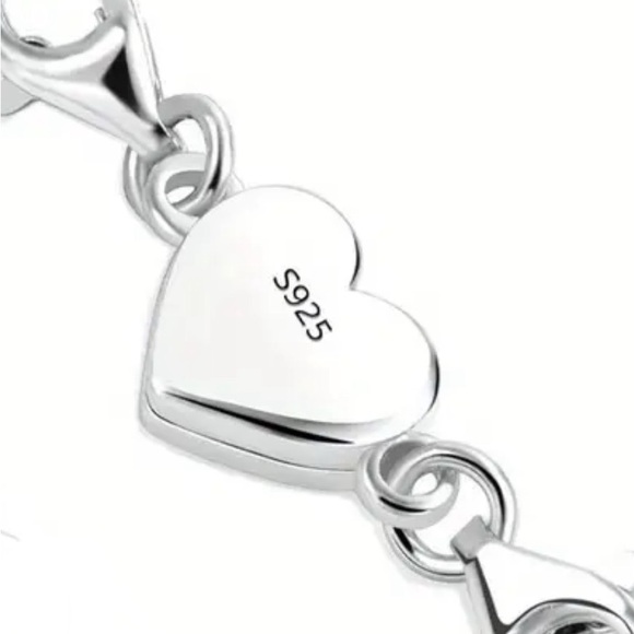 Magnetic Jewelry clasp connector.  Plated . 925 - Picture 3 of 3